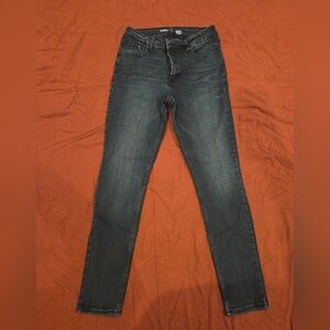 Old Navy Rockstar Super Skinny Jeans, Dark Wash, Size 10